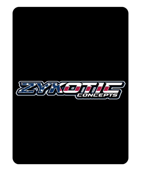 ZC AMERICAN FLAG DECAL