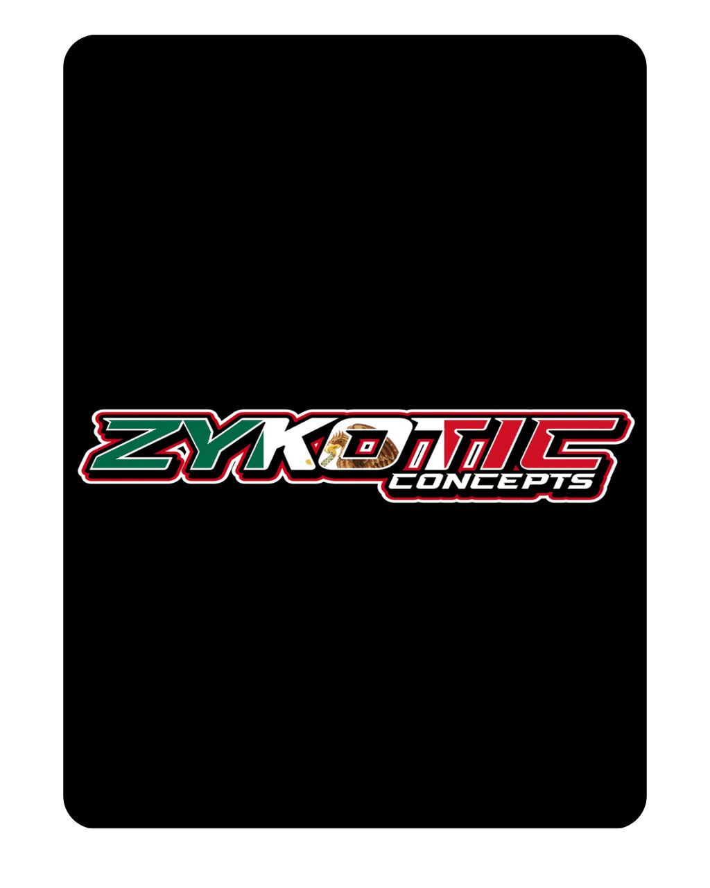 ZC MEXICAN FLAG DECAL